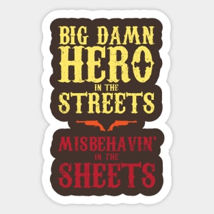 Streets Sheets Sticker